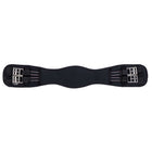 HKM Popręg ujeżdżeniowy Memory Foam z gumą czarny