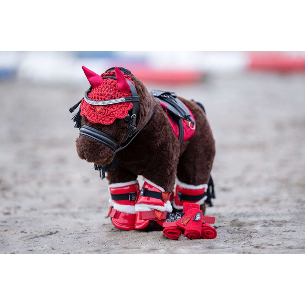 HKM Przytulanka Kucyk Riding Zestaw Startowy Czerwony
