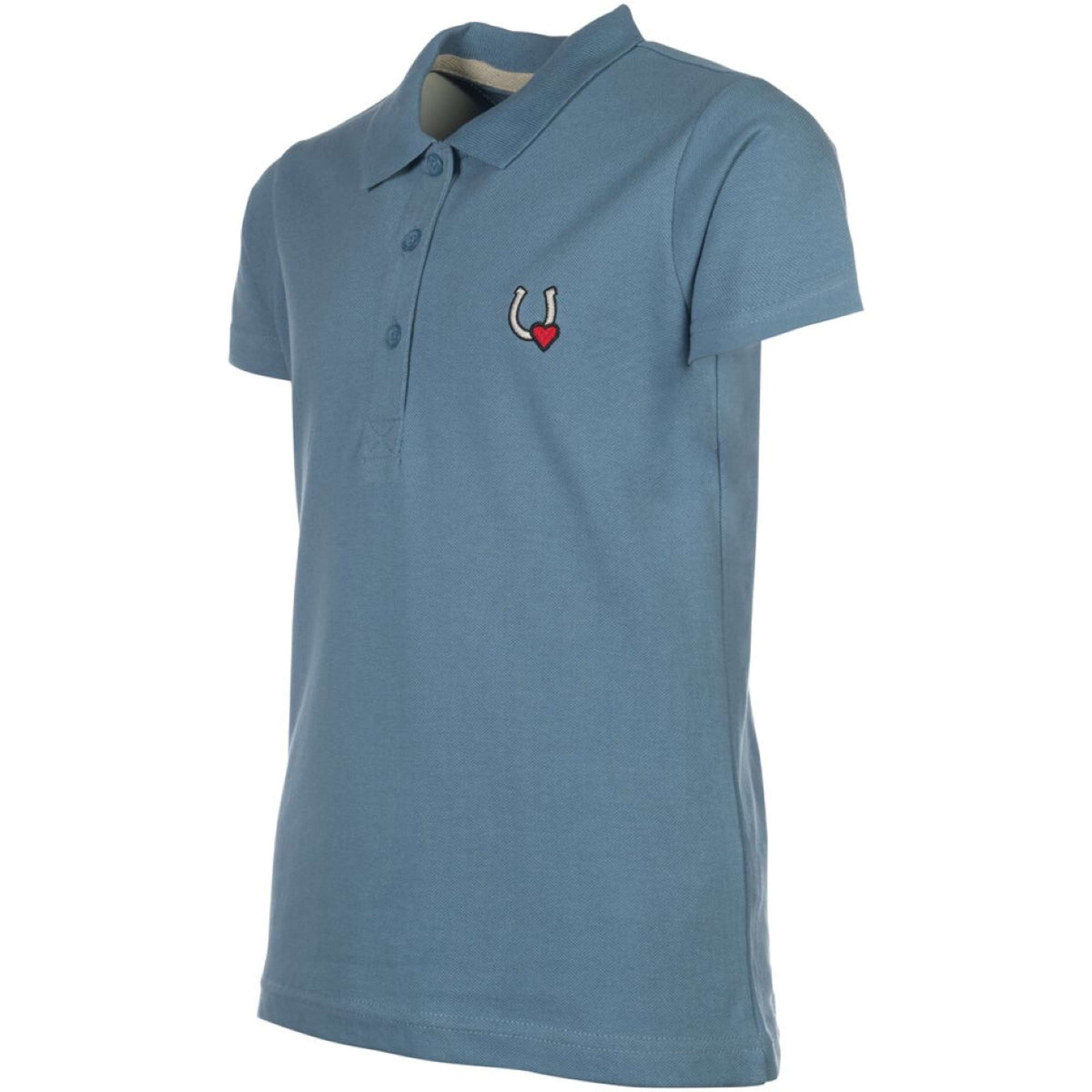 HKM Poloshirt Claire Dymny Niebieski