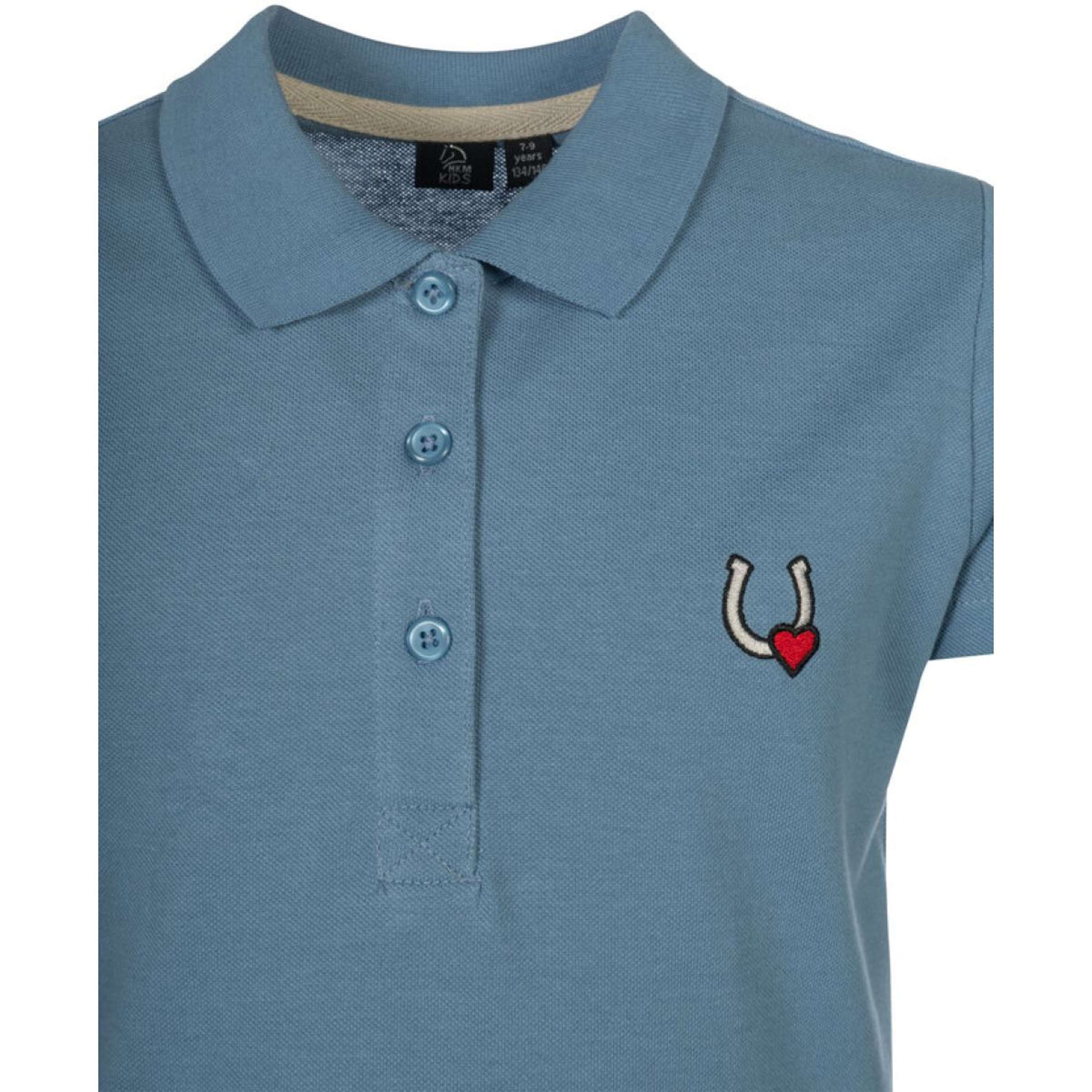 HKM Poloshirt Claire Dymny Niebieski