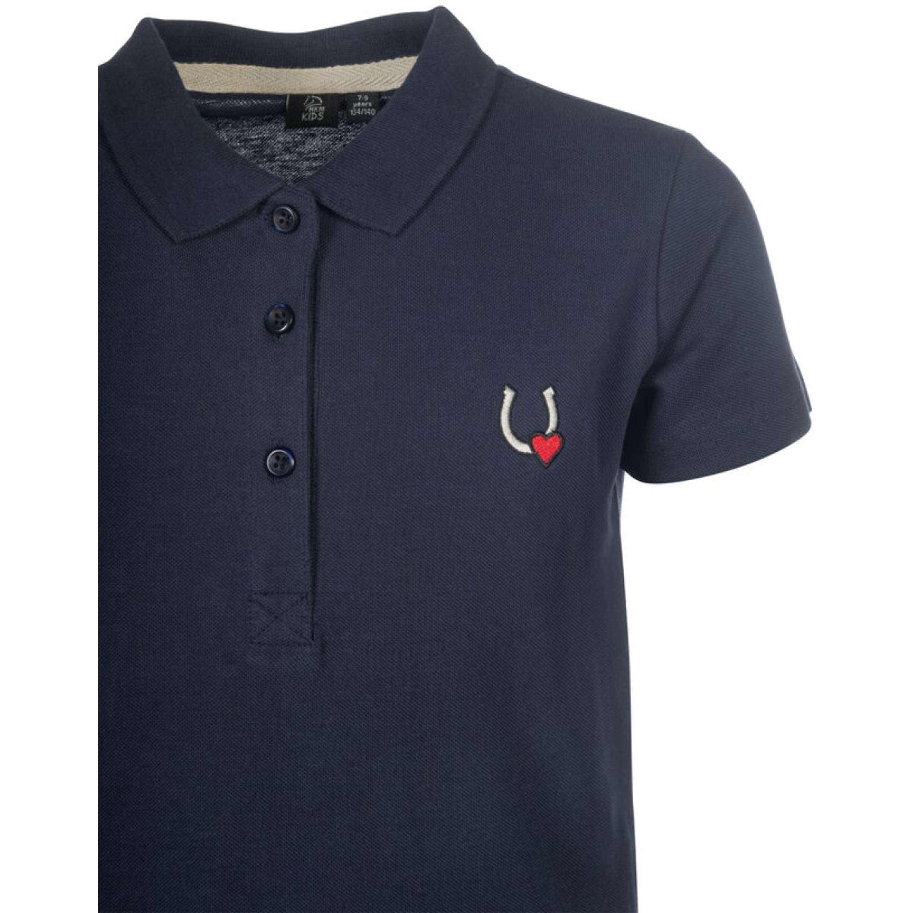 HKM Poloshirt Claire Ciemnoniebieski