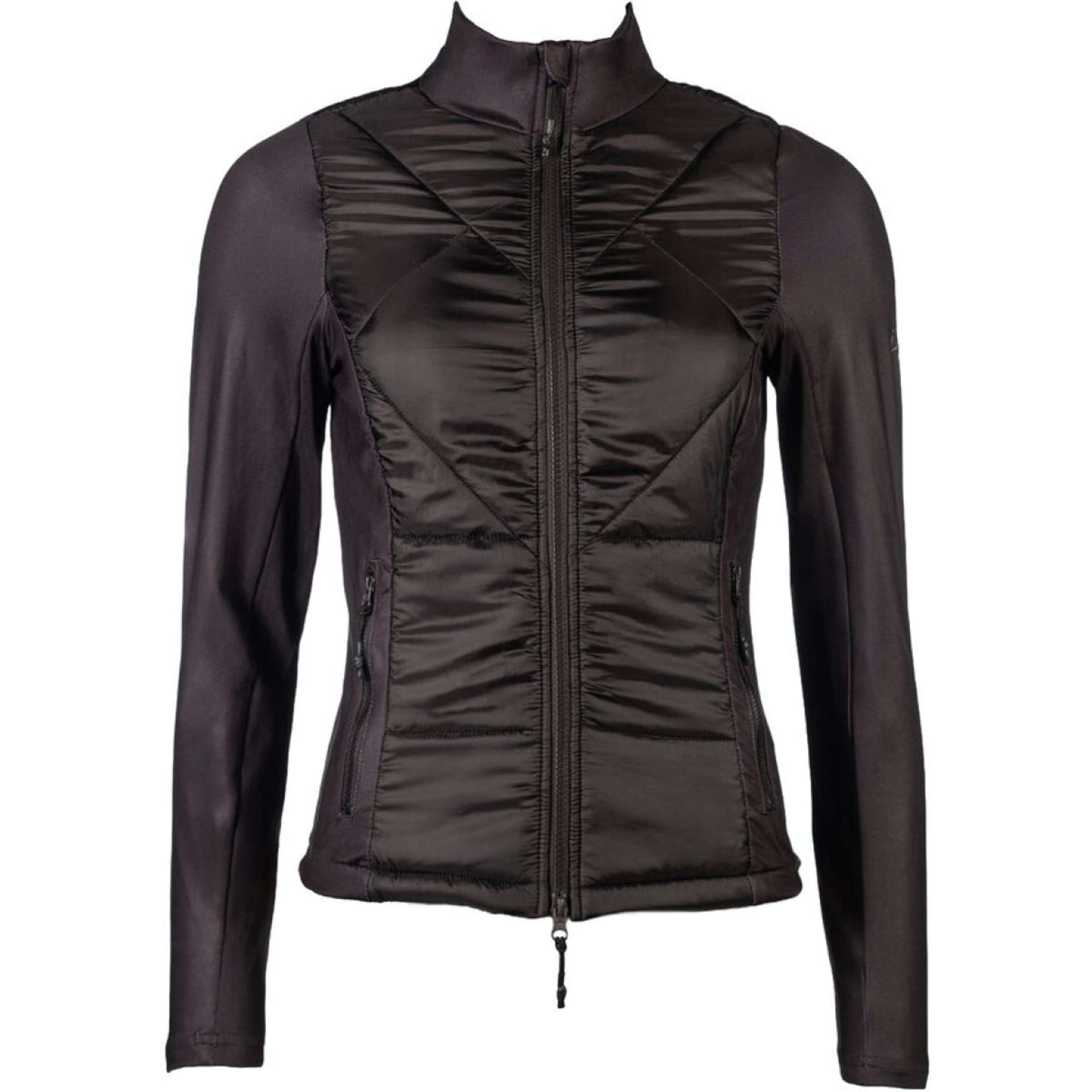 HKM Bluza Z Kapturem I Zamkiem Prag II Ciemnobrązowy