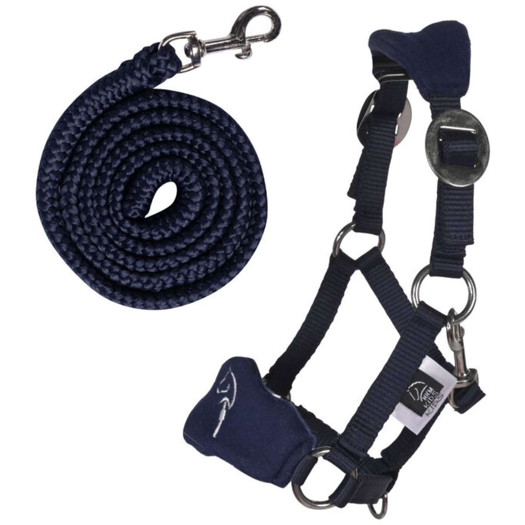 HKM Hobby Horsing Kantar Polarowy Niebieski