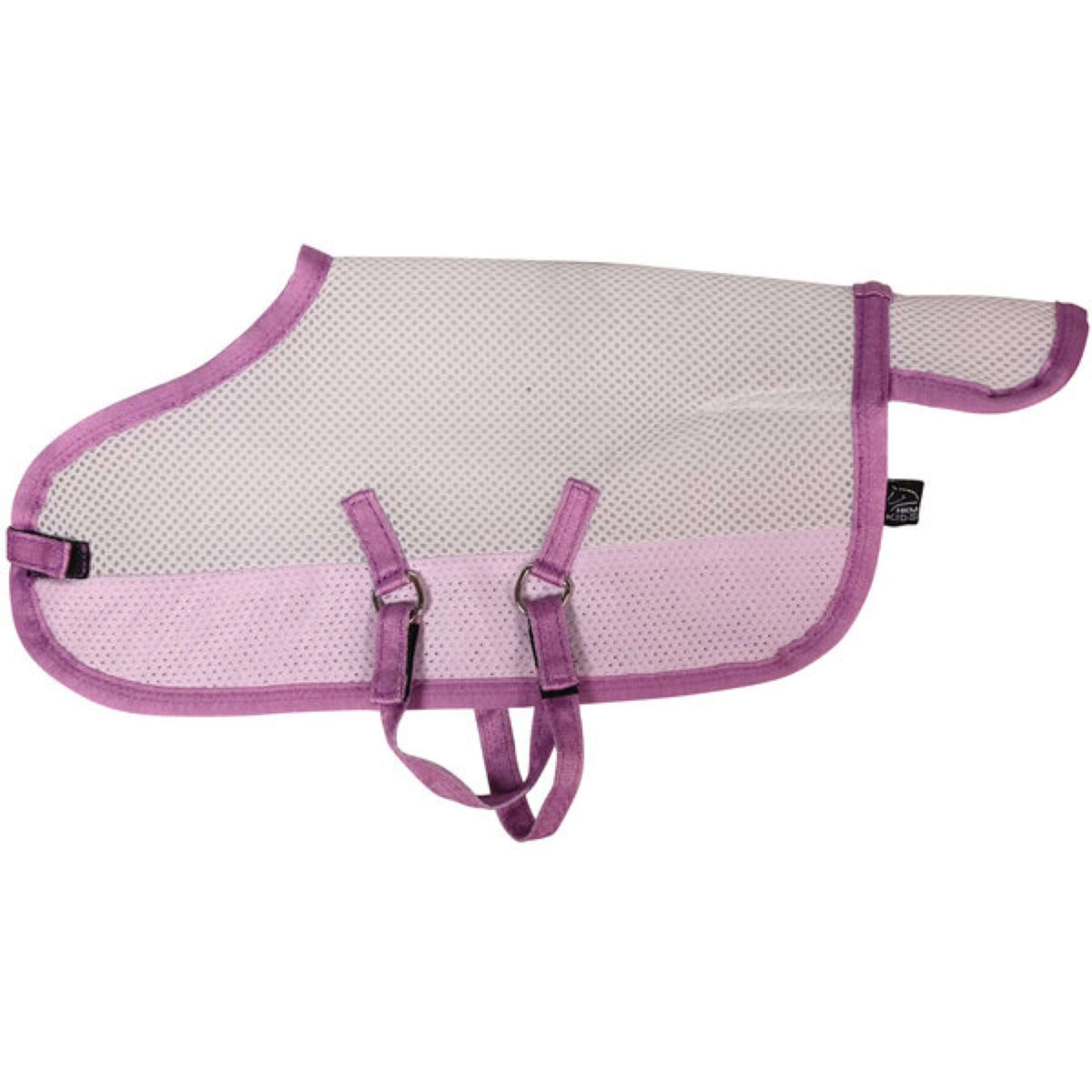 HKM Maska przeciw muchom Cuddle Horse jasnoróżowa