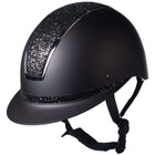 HKM Kask jeździecki Lady Shield Elegant czarny – srebrny