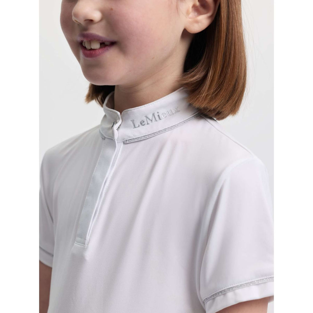LeMieux Koszulka Konkursowa Mini Bella Biały