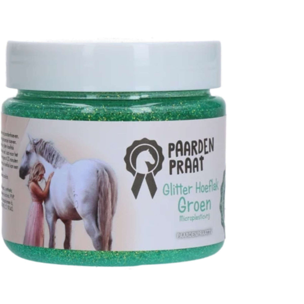 Paardenpraat Lakier Do Kopyt Glitter Zielony