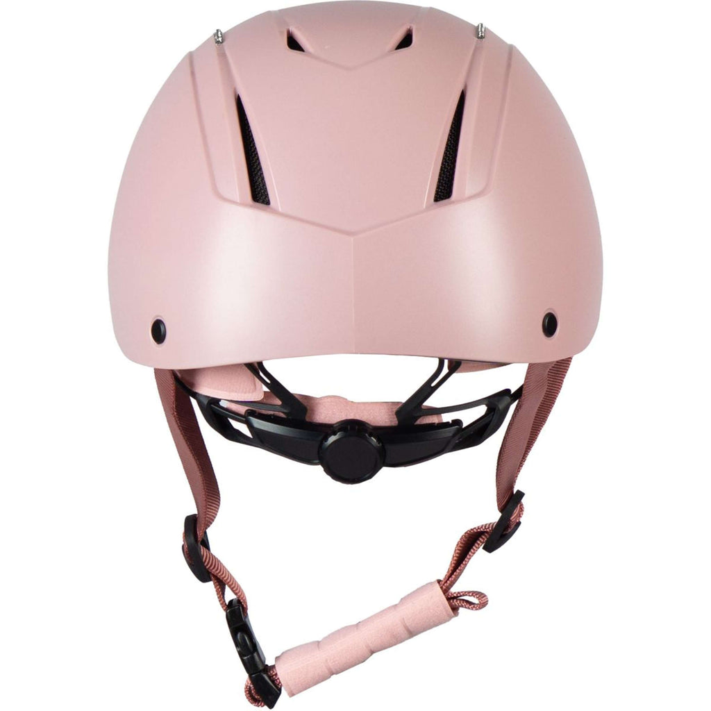 Kask jeździecki HORKA Dali Strass różowy/srebrny