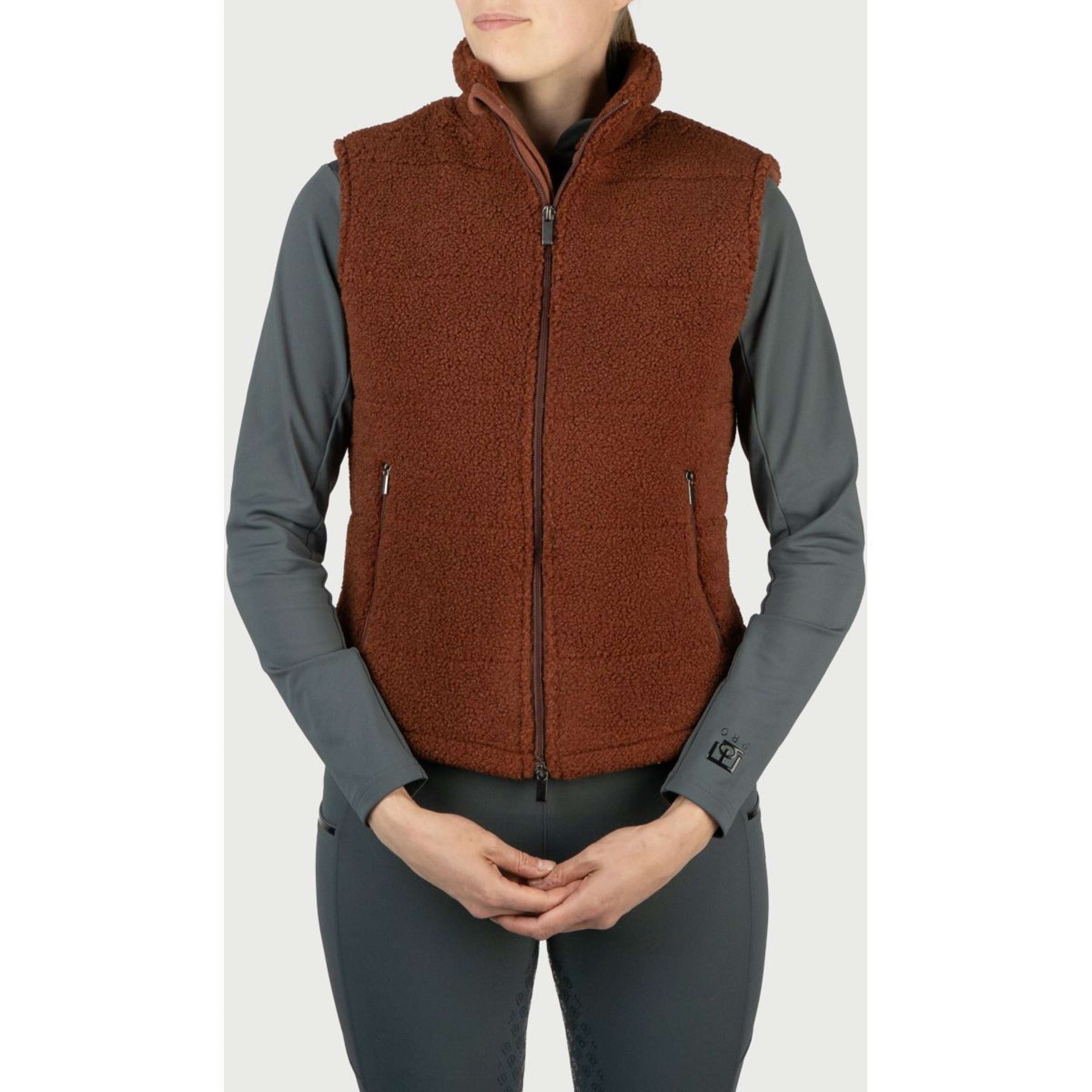EQPRO Bezrękawnik Ocieplający Charlotte Burnt Umber