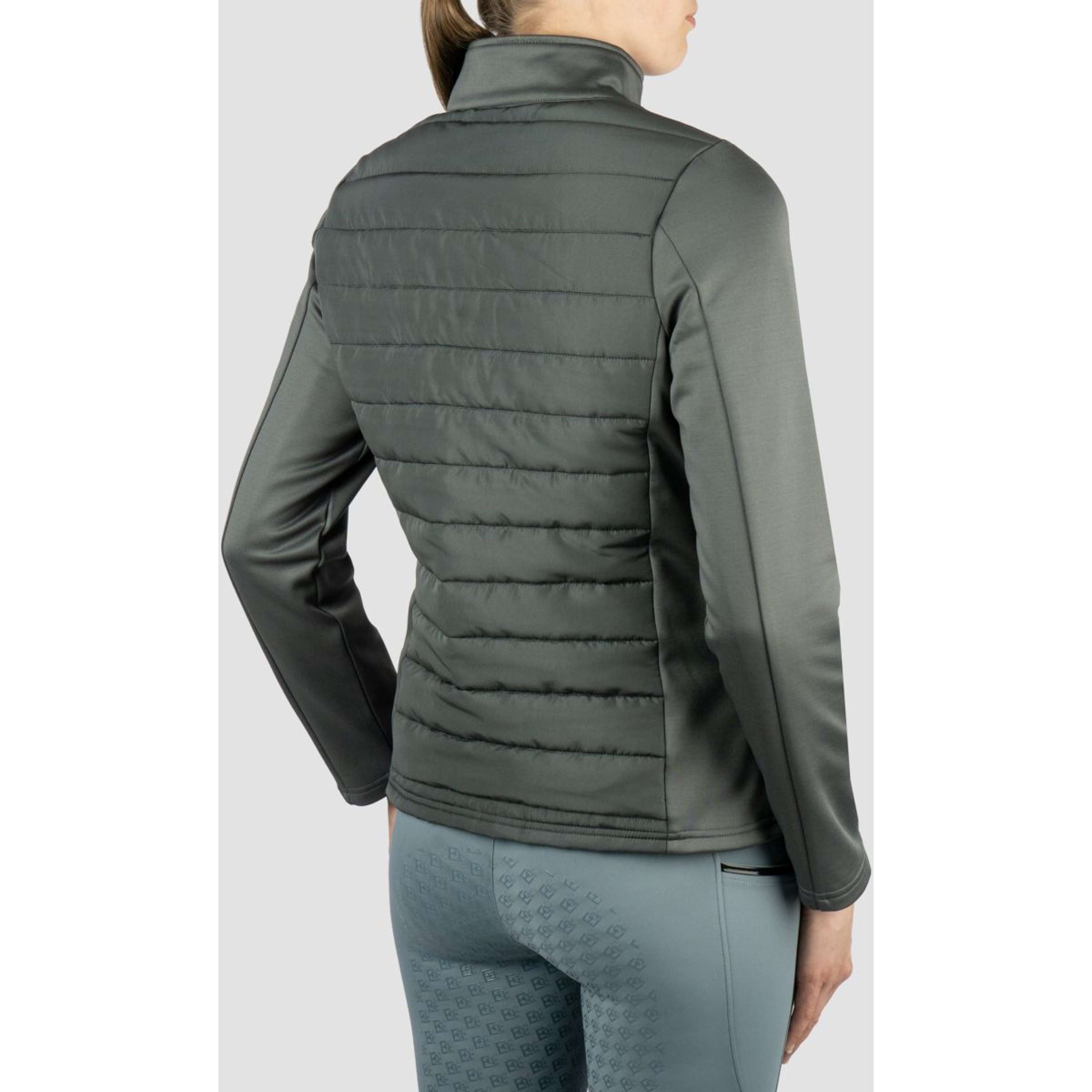 EQPRO Bluza Z Kapturem I Zamkiem Geneviève Shadow Steel