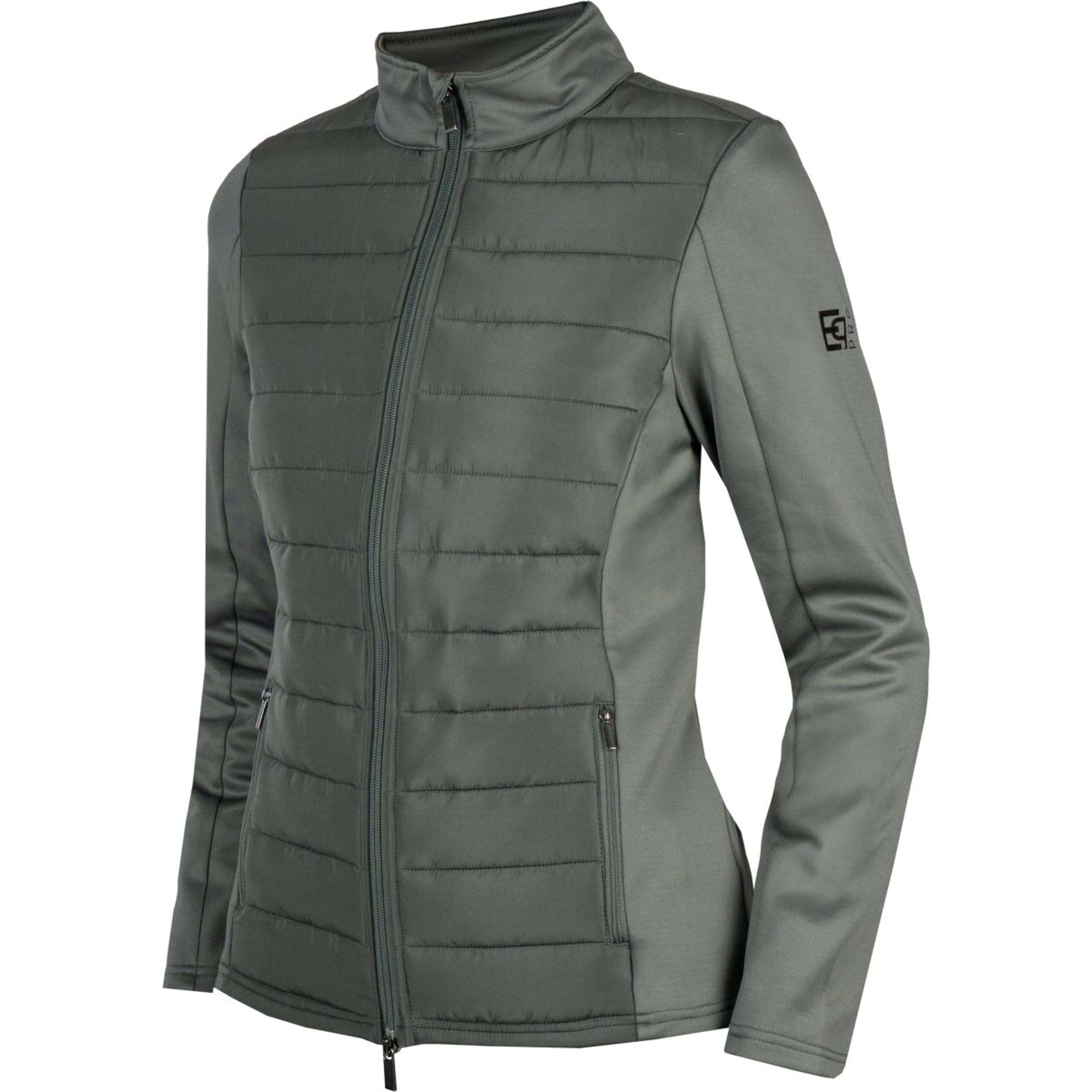 EQPRO Bluza Z Kapturem I Zamkiem Geneviève Shadow Steel