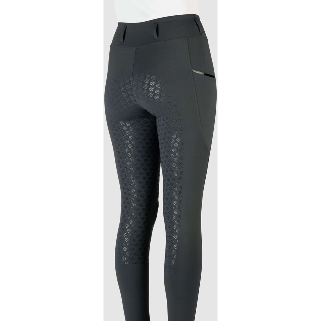 Legginsy jeździeckie EQPRO Mindy Full Grip Shadow Steel
