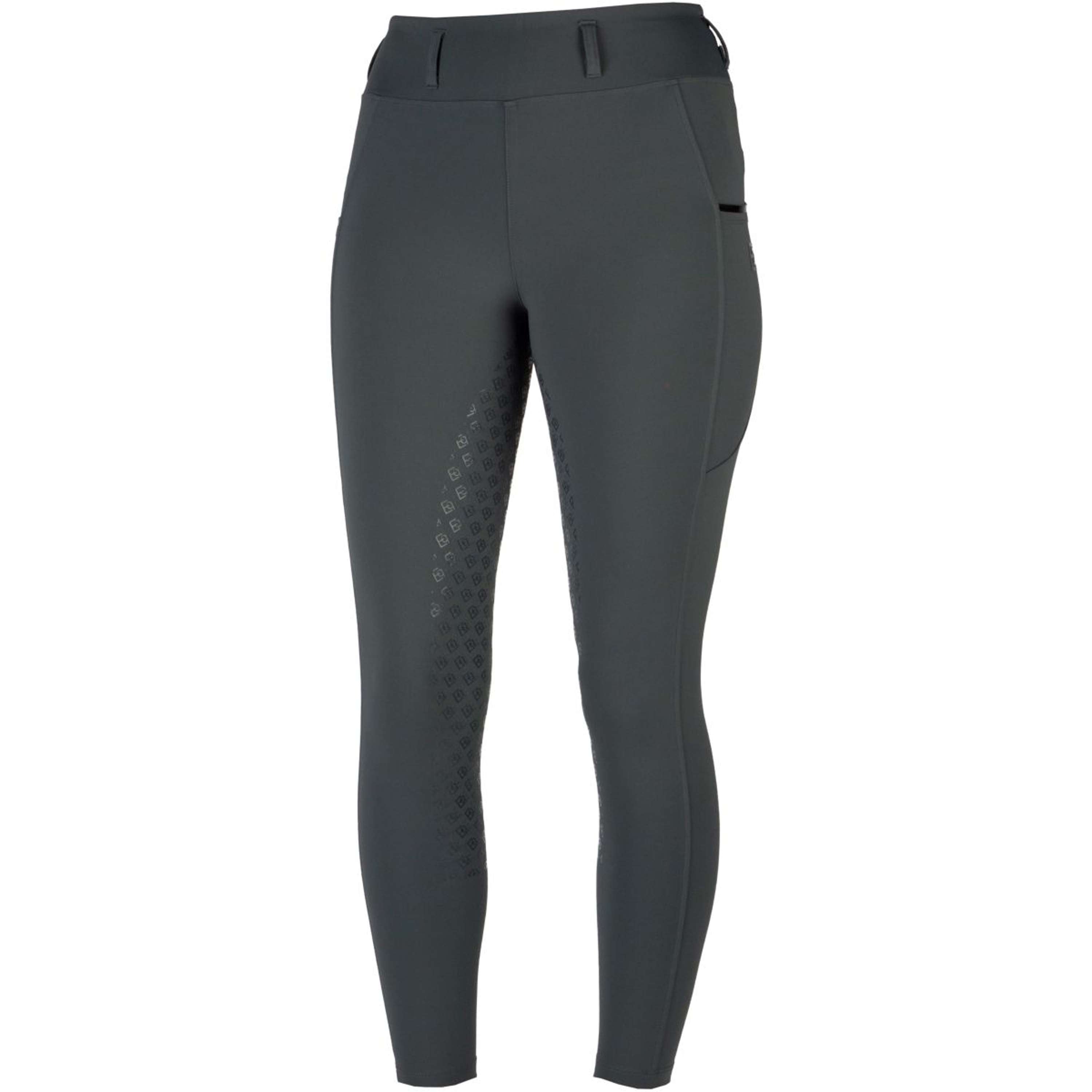 EQPRO Legginsy Jeździeckie Mindy Full Grip Shadow Steel