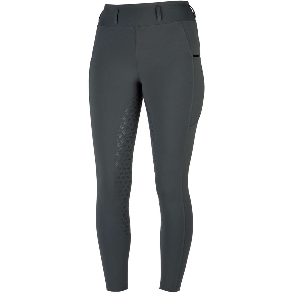 Legginsy jeździeckie EQPRO Mindy Full Grip Shadow Steel