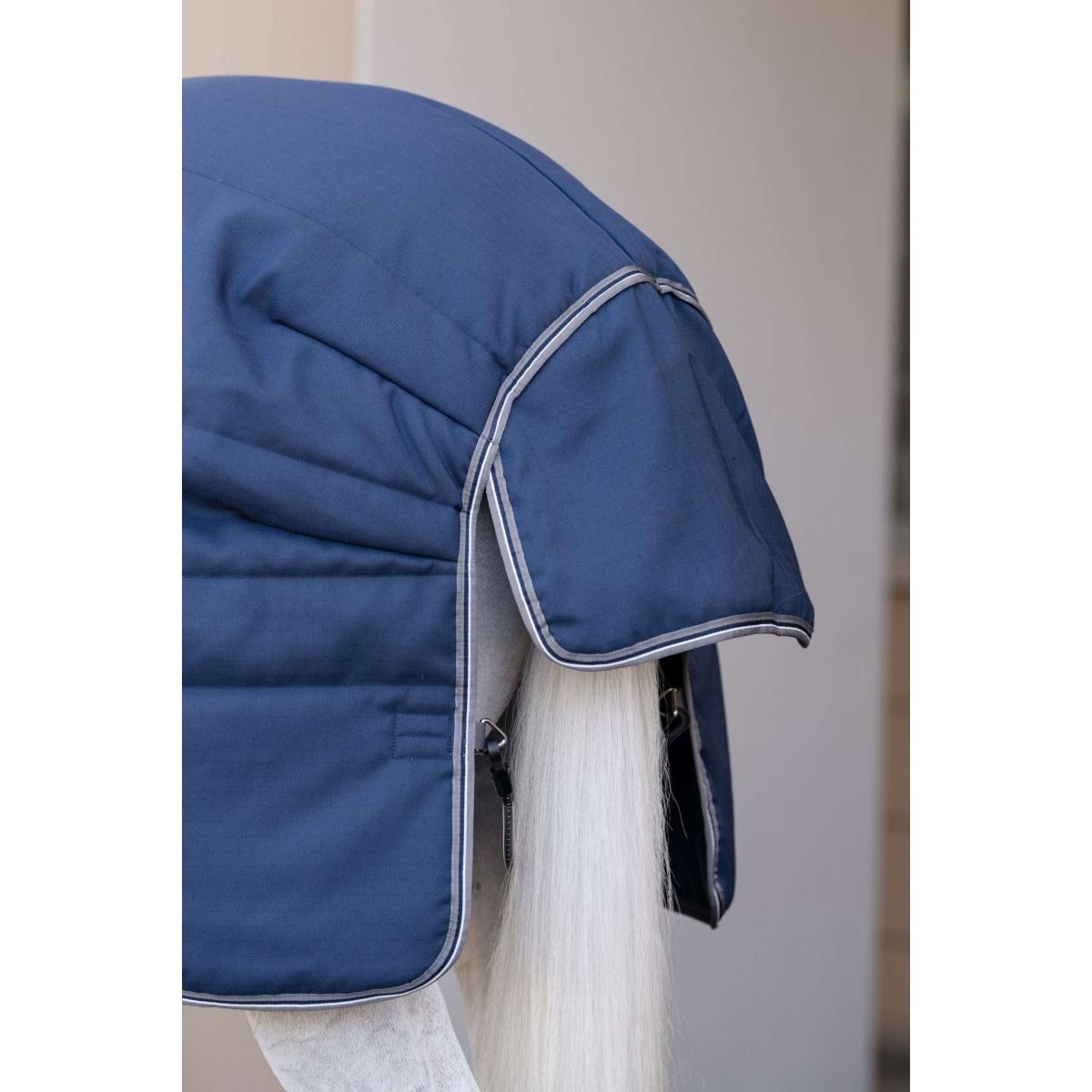 Derka stajenna Rambo Optimo Plus 200g Navy/Thunderstorm Grey/Silver