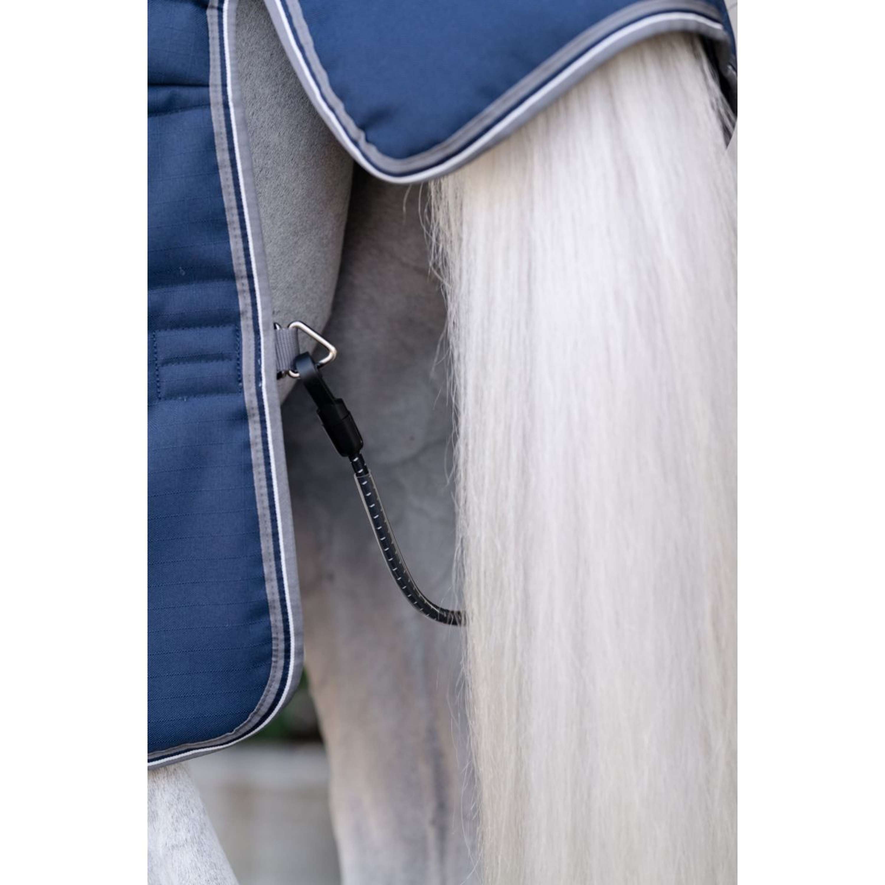 Derka stajenna Rambo Optimo Plus 200g Navy/Thunderstorm Grey/Silver