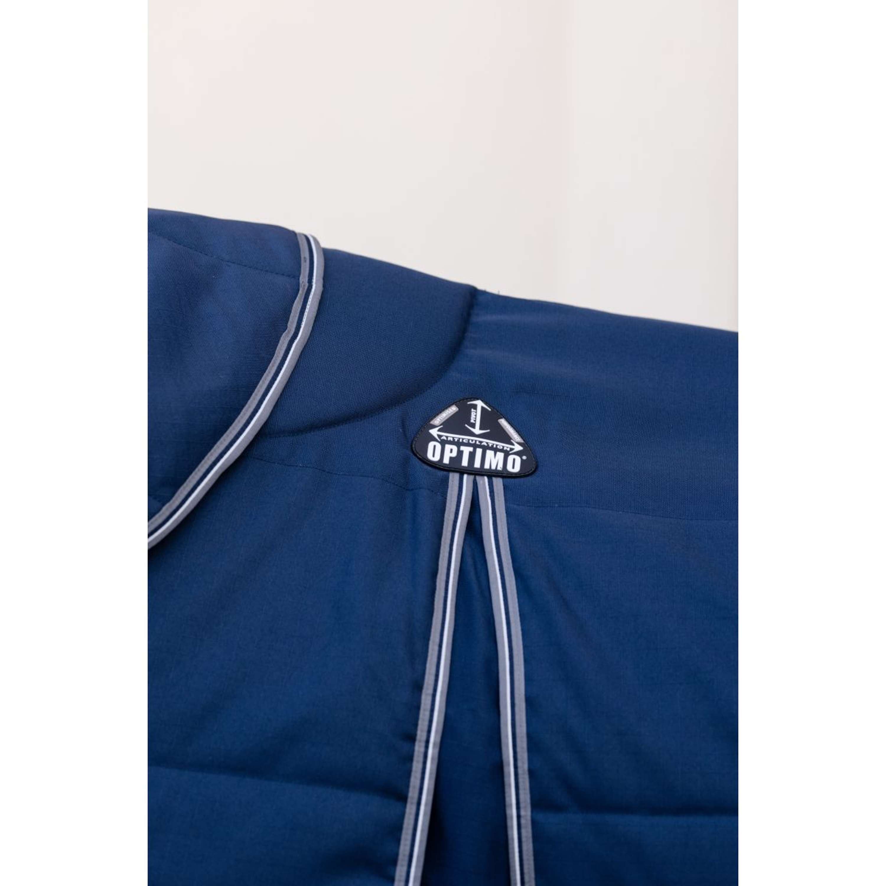 Derka stajenna Rambo Optimo Plus 200g Navy/Thunderstorm Grey/Silver