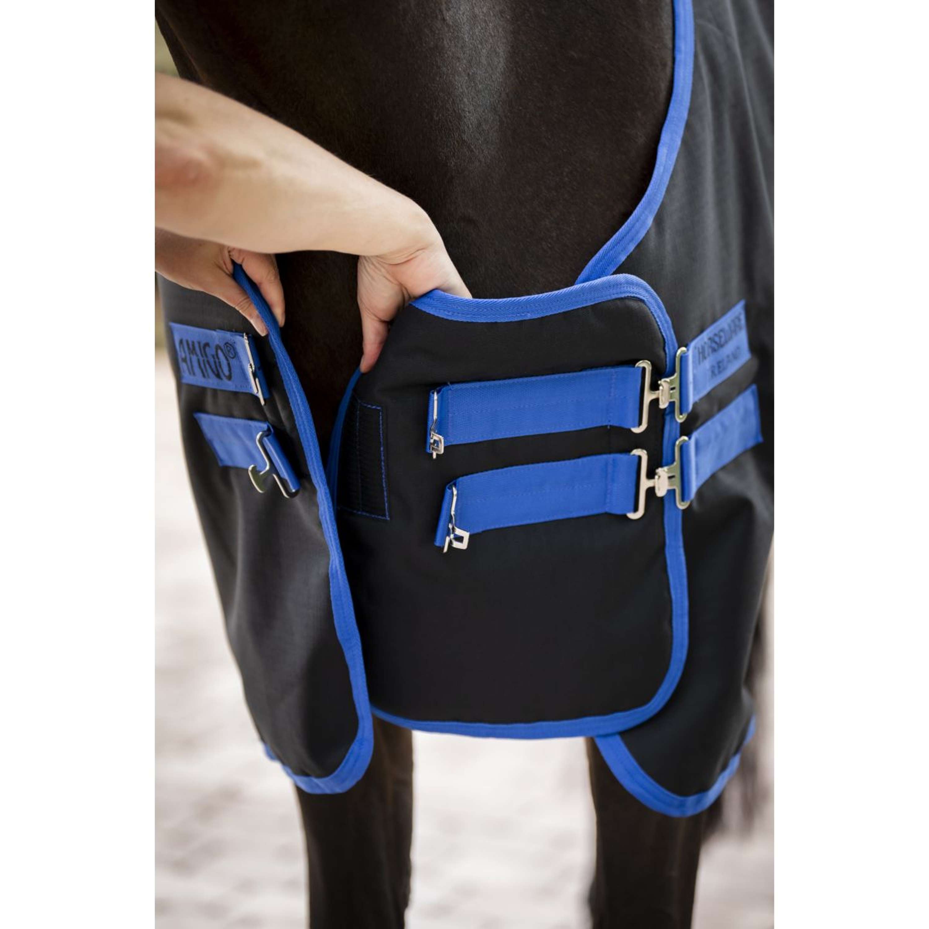 Amigo Poszerzenie do Derki Black/Classic Blue