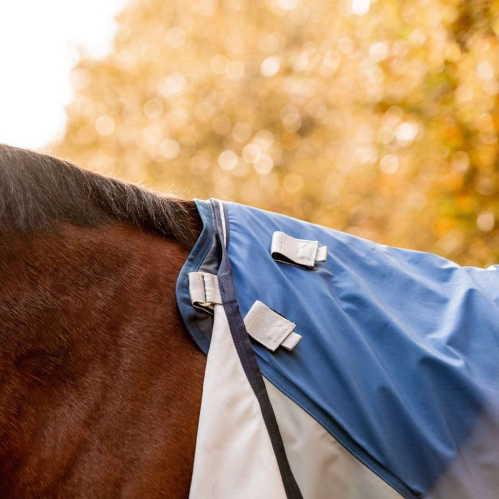Derka Rambo Autumn Series Turnout Granatowo-Szara w kropki