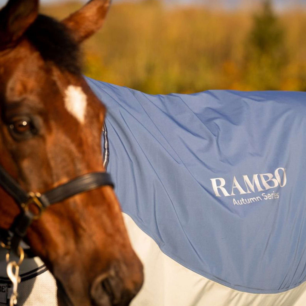 Derka Rambo Autumn Series Turnout Granatowo-Szara w kropki