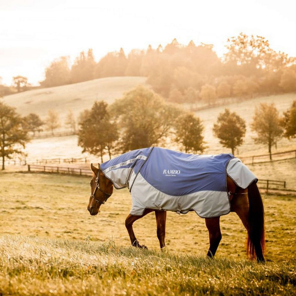 Derka Rambo Autumn Series Turnout Granatowo-Szara w kropki