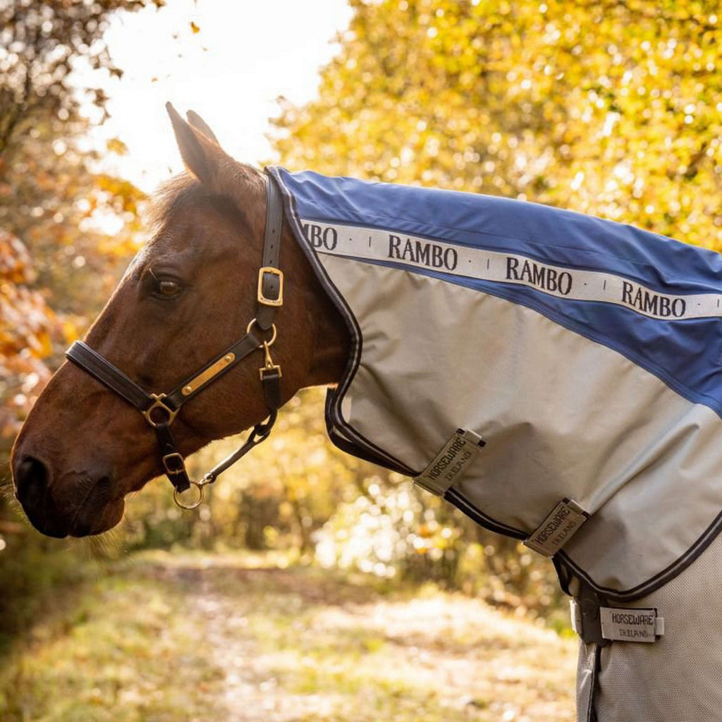 Derka Rambo Autumn Series Turnout Granatowo-Szara w kropki