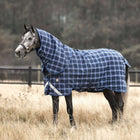 Derka Rhino Plus Turnout Heavy Varilayer 450g Navy Check/Indigo
