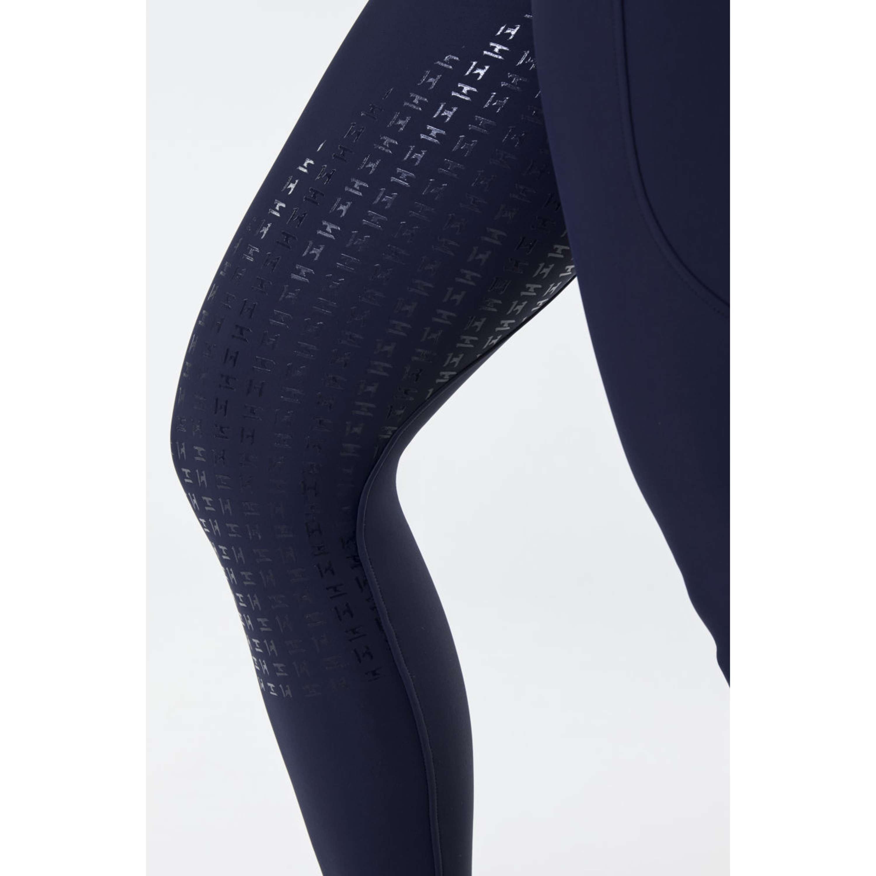 Horseware Zimowe Legginsy Jeździeckie FlexFit Full Seat Core Navy