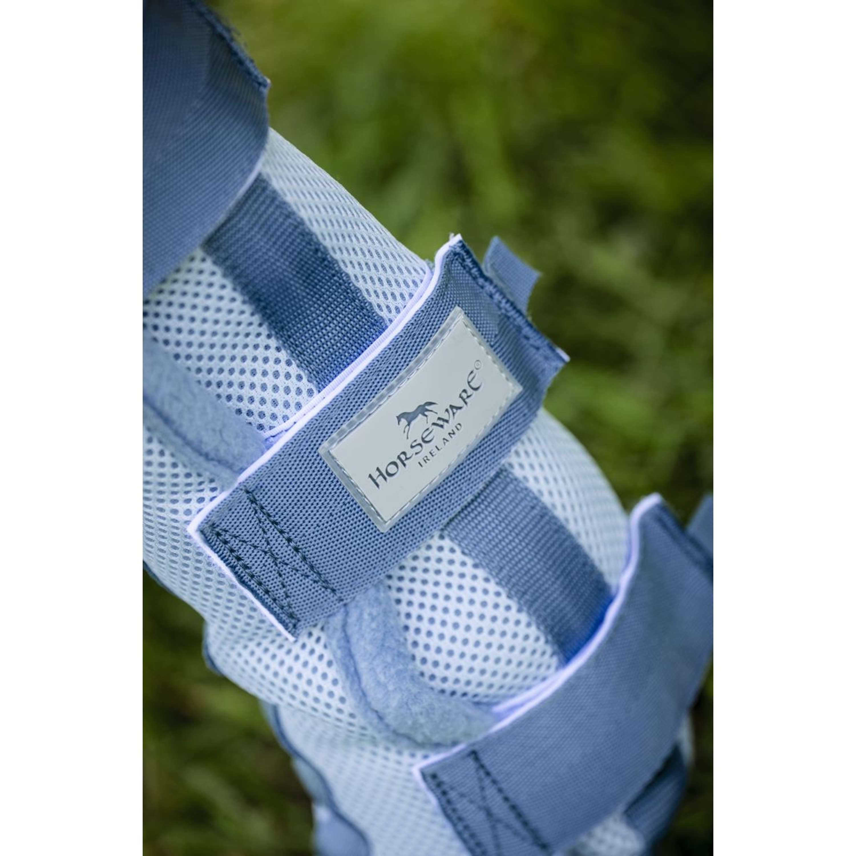 Ochraniacze na nogi Horseware Fly Boots, zestaw 2 szt., Heather Blue/Blue/Silver