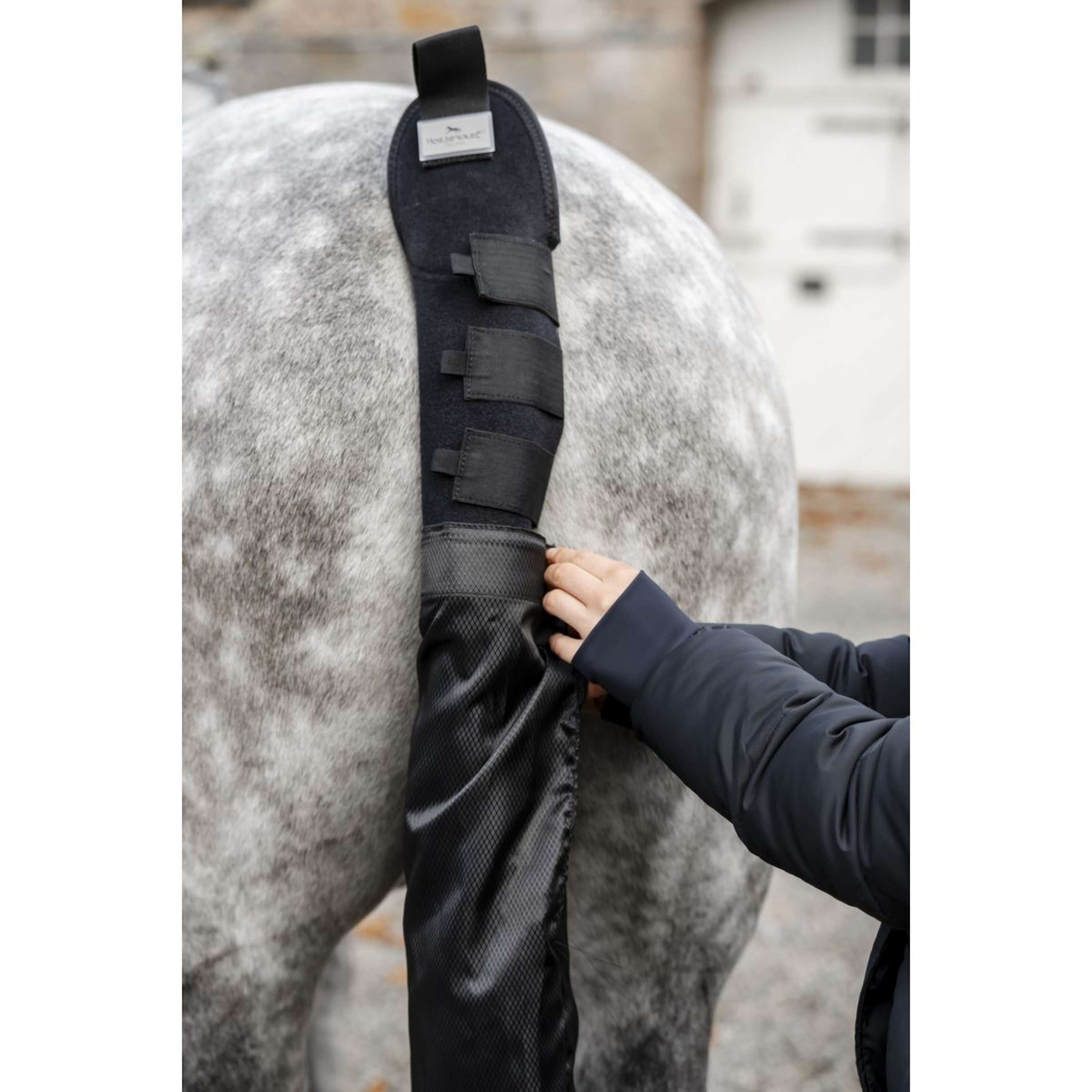 Horseware Ochraniacz ogona z kieszenią, czarny