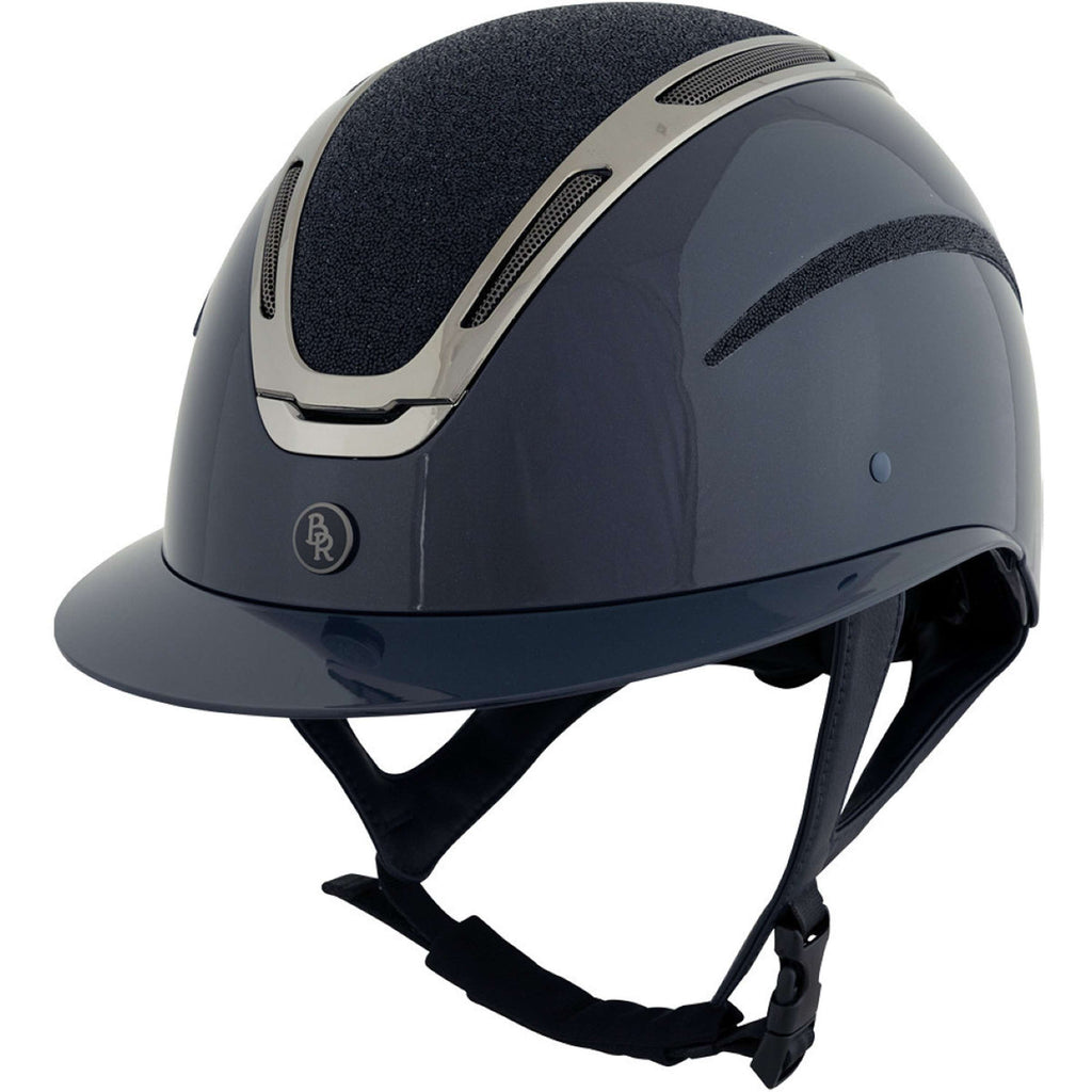 BR Kask jeździecki Zeta Starlight granatowy/gunmetal