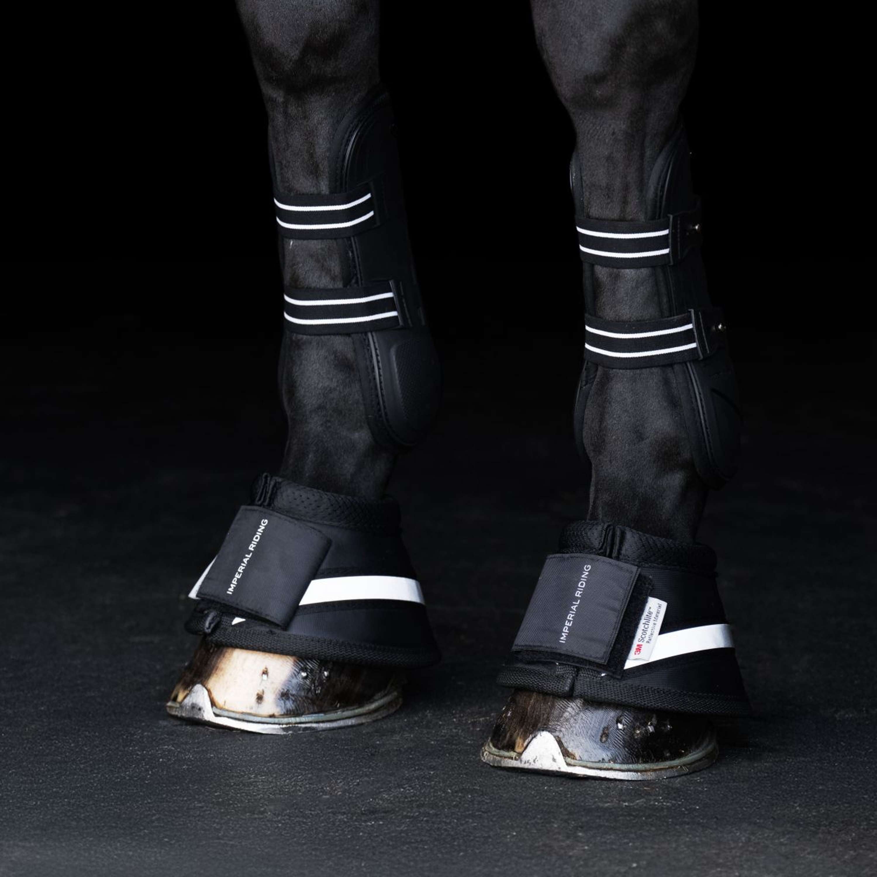 Imperial Riding Kaloszki IRHReflective Czarny