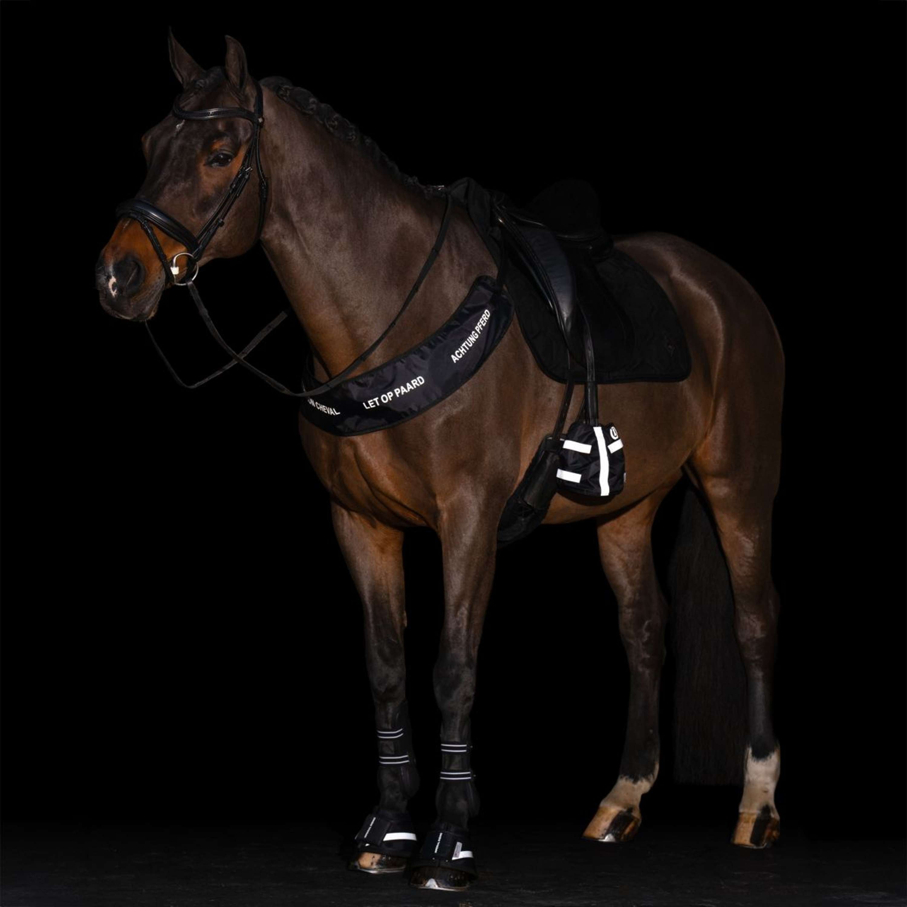 Imperial Riding Kaloszki IRHReflective Czarny