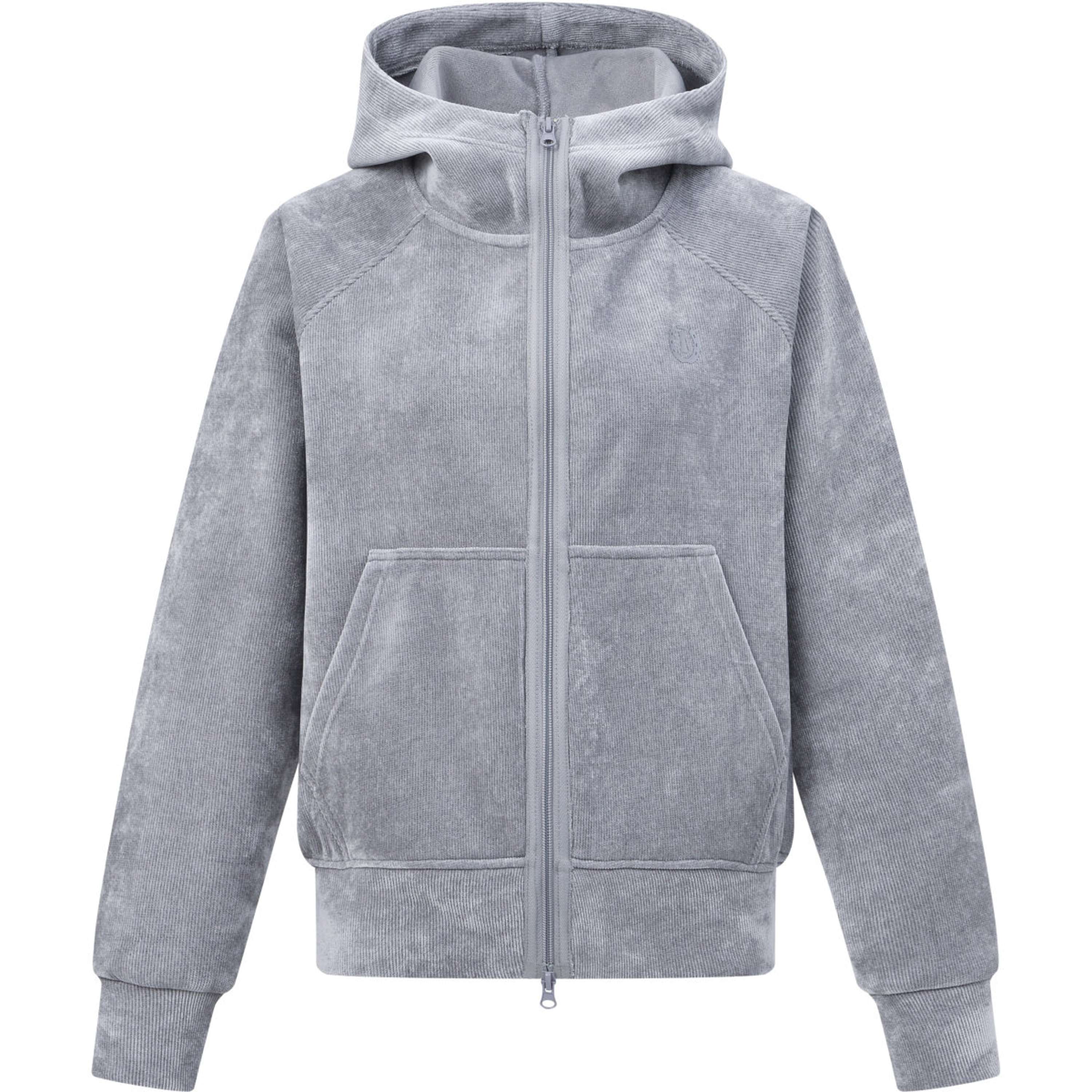 Imperial Riding Bluza Z Kapturem I Zamkiem IRHGwen Szary