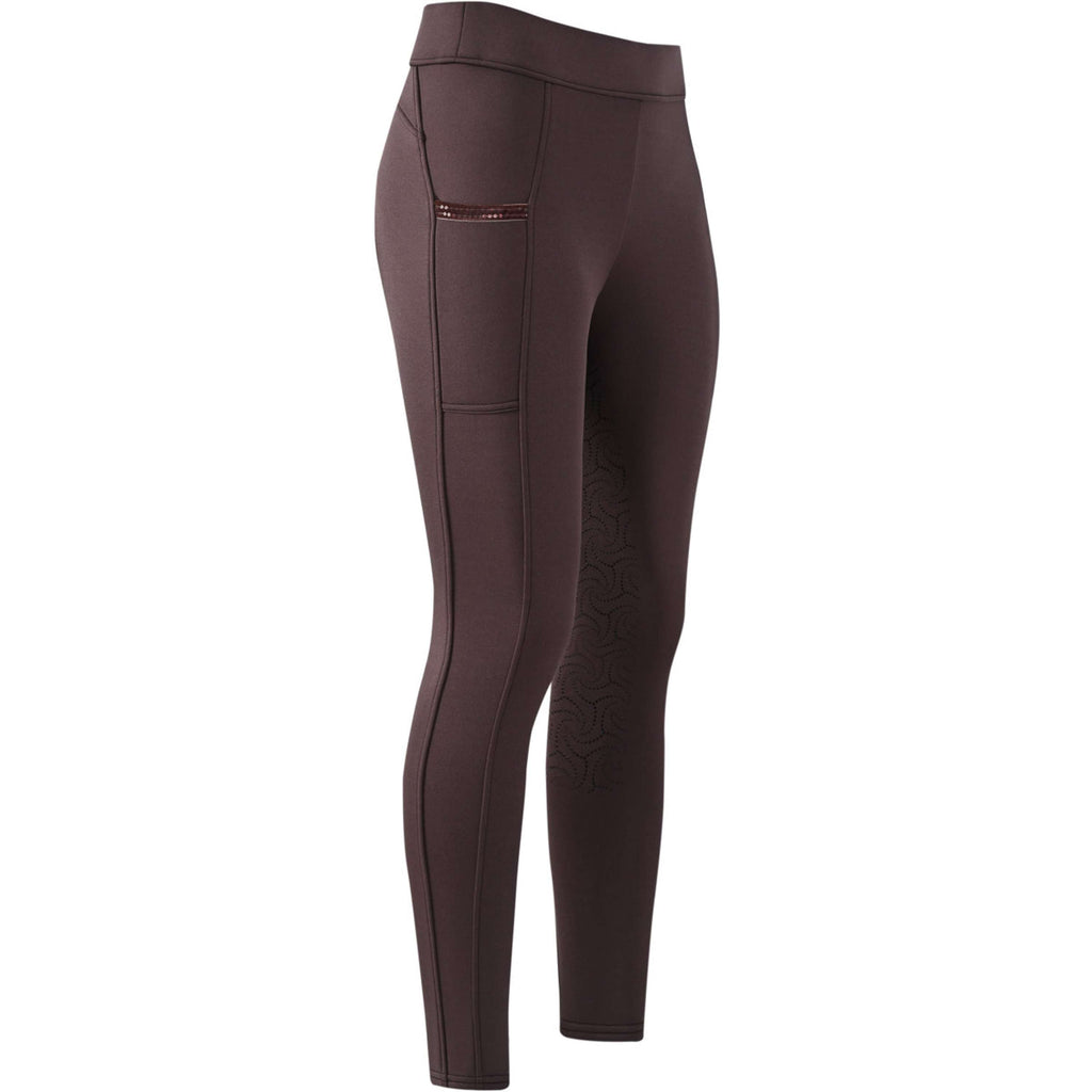 Imperial Riding Legginsy Jeździeckie IRHTeddy Full Grip Czekoladowy