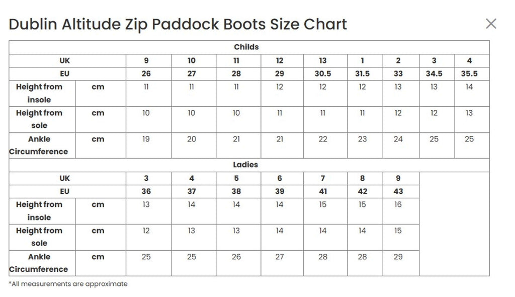 Dublin Jodhpury Altitude Zip Brązowy