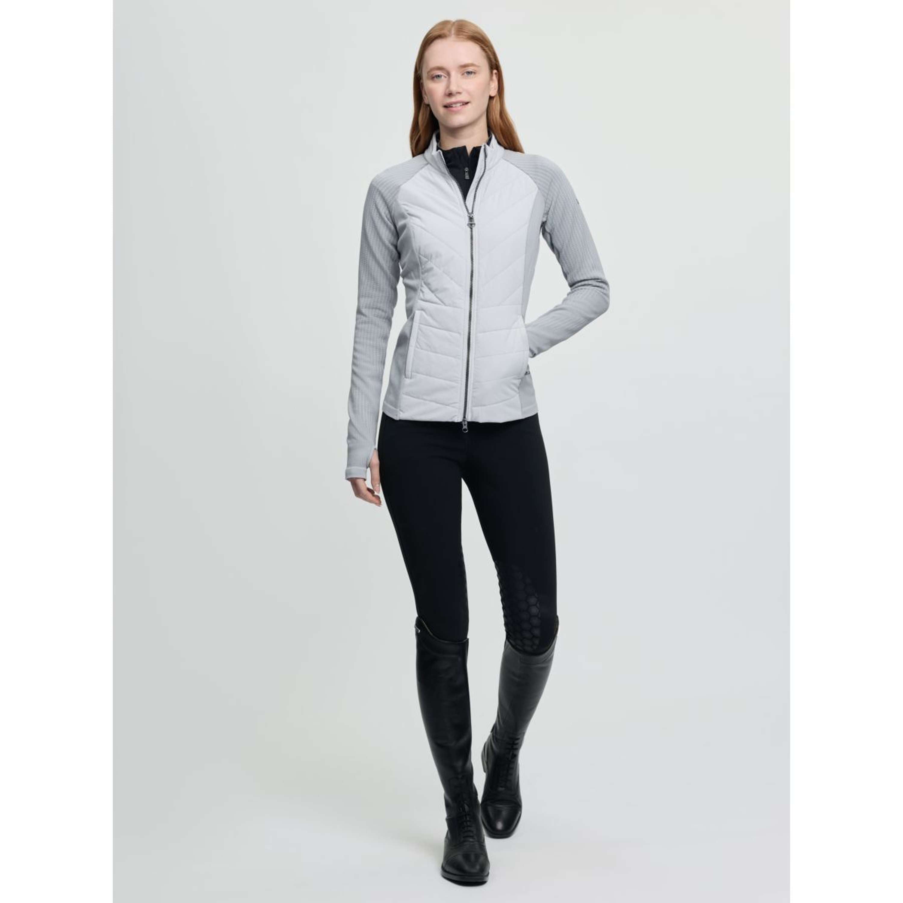 LeMieux Bluza Z Kapturem I Zamkiem Maddie Szary