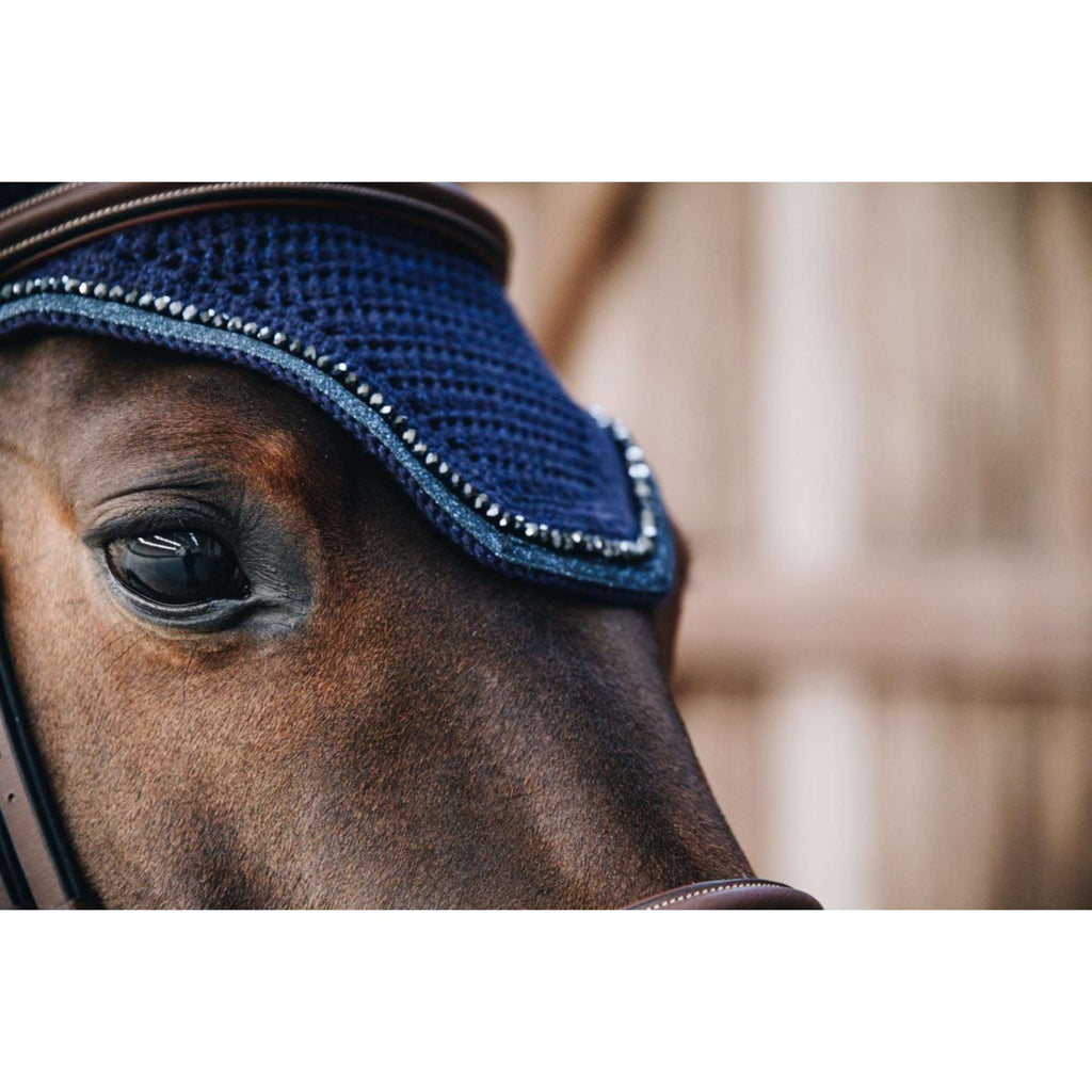 Kentucky Siateczka Na Uszy Wellington Glitter Granatowy