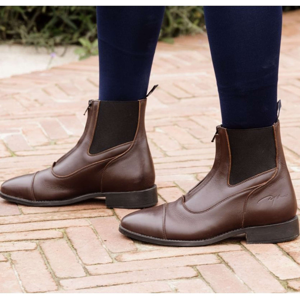 Dyon Jodhpury Front Zipper Brązowy