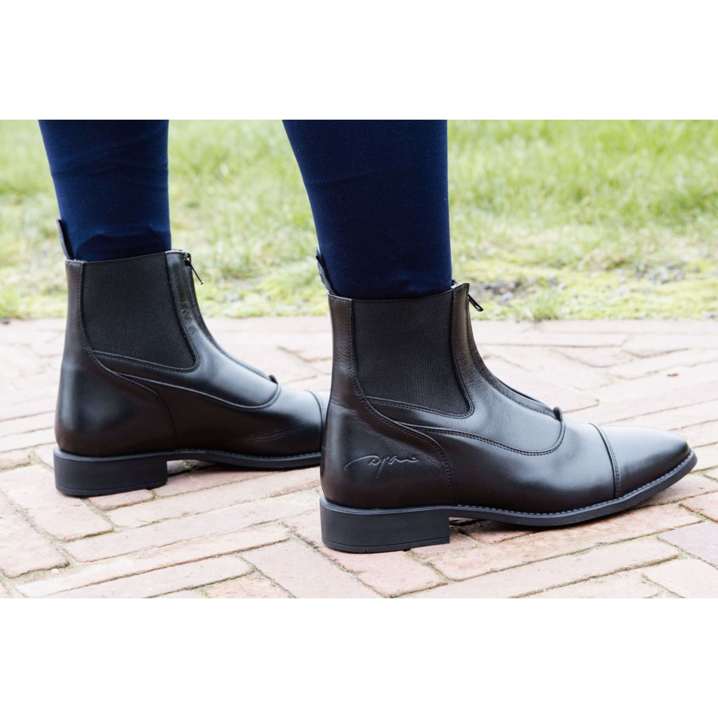 Dyon Jodhpury Front Zipper Czarny