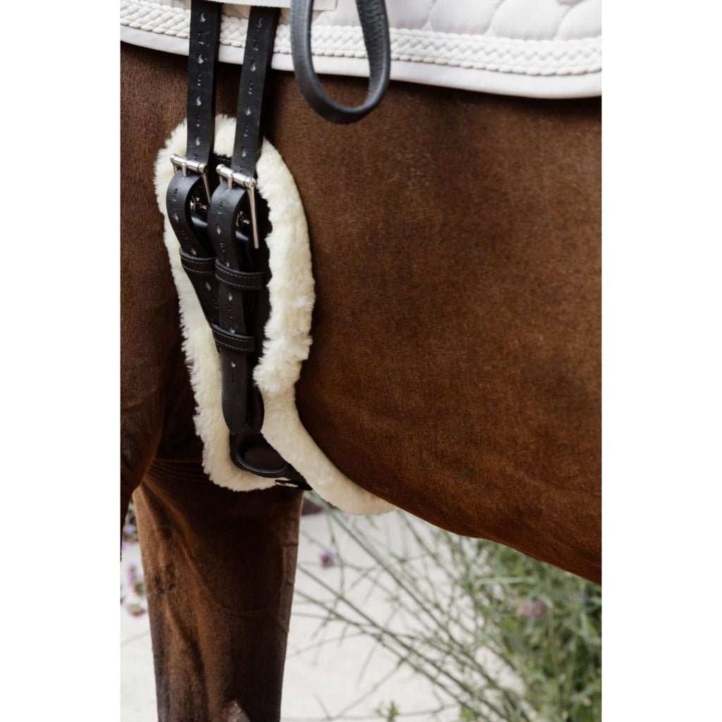 Kentucky Popręg Ujeżdżeniowy Anatomic Sheepskin Czarny