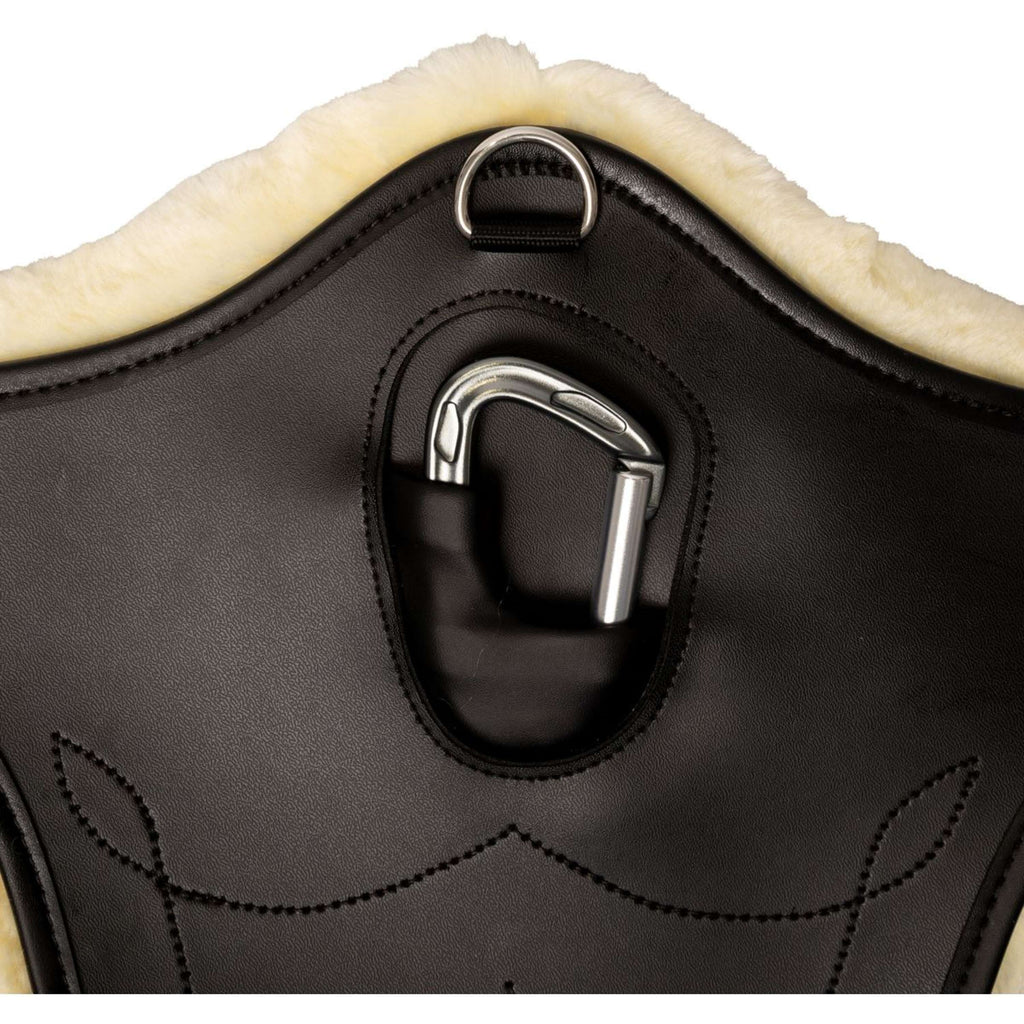 Kentucky Popręg Do Skoków Anatomic Sheepskin Czarny