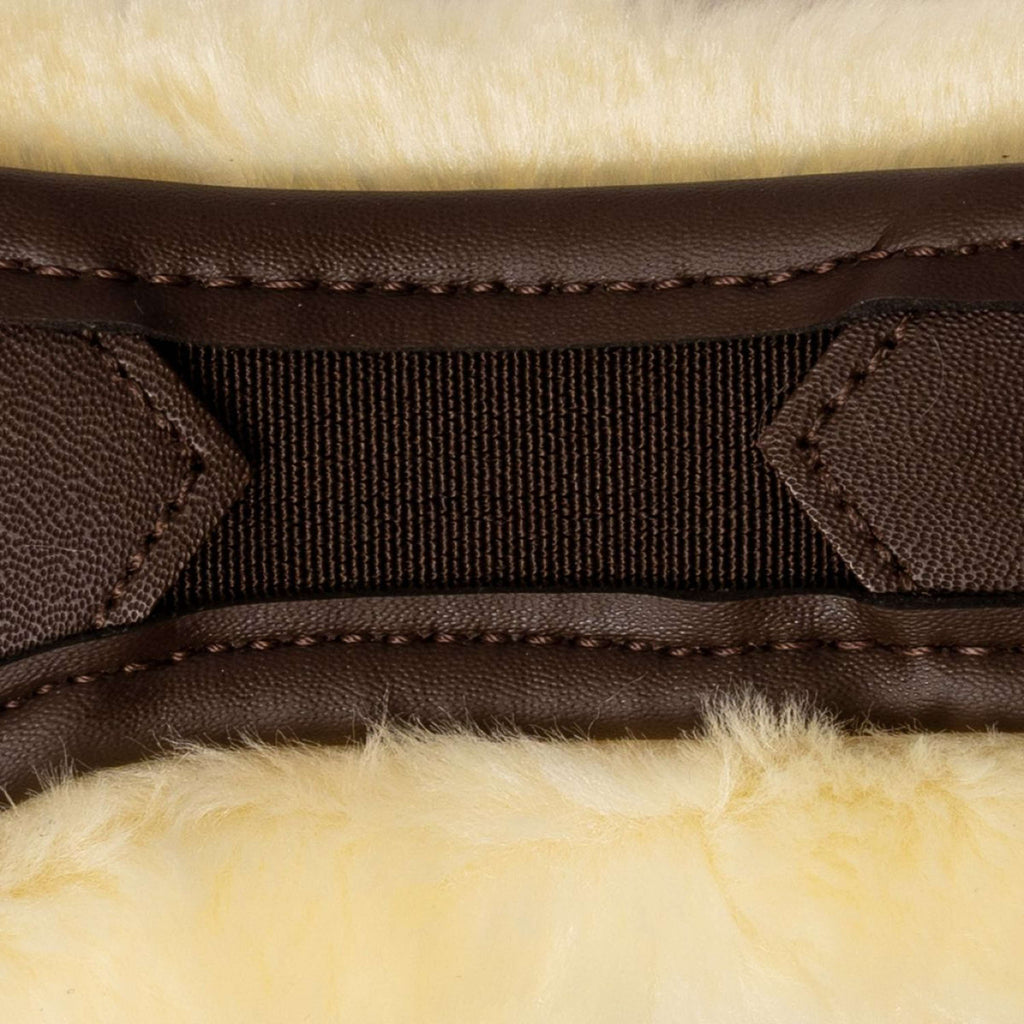 Kentucky Popręg Do Skoków Anatomic Sheepskin Brązowy