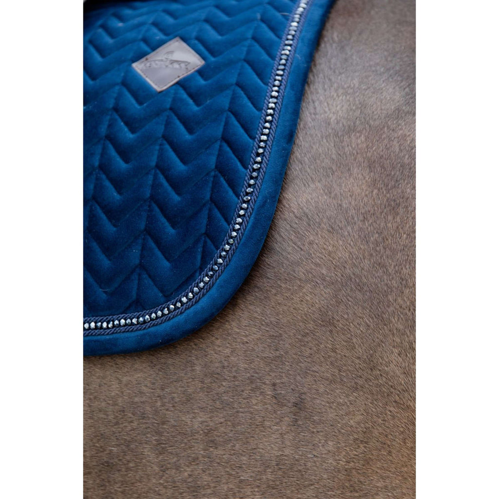 Kentucky Potnik Velvet Pearls Skokowy Granatowy