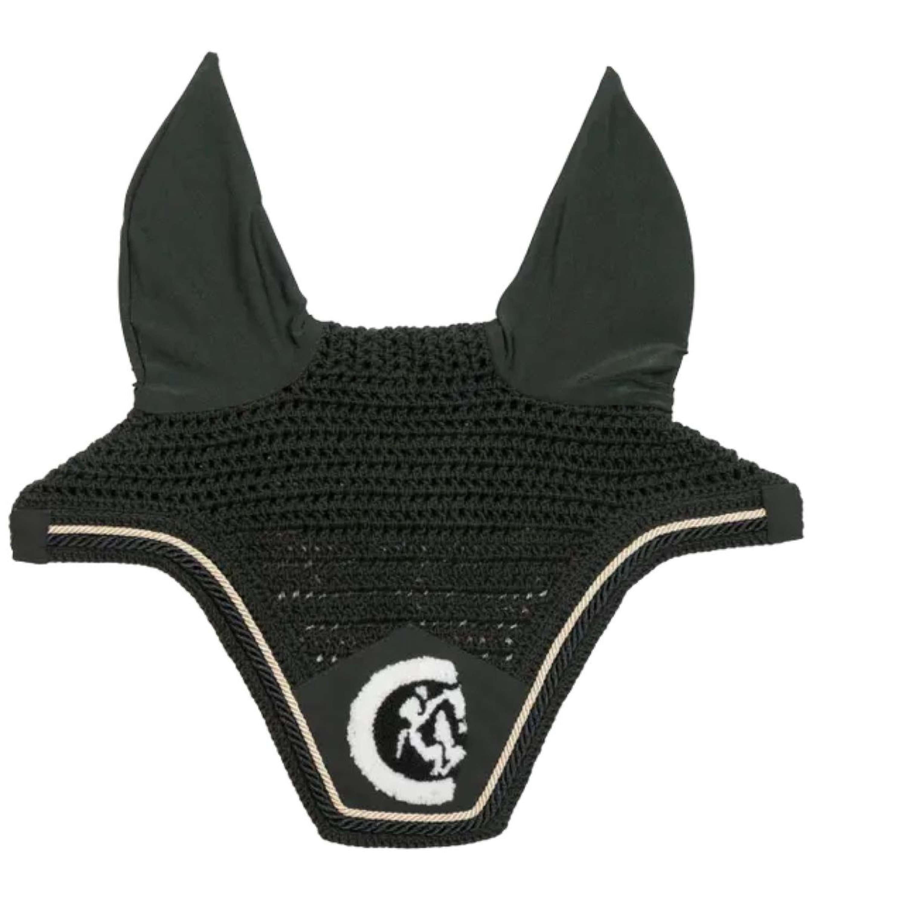 Kentucky Horsewear Nauszniki Wellington 3D Logo Pine Green