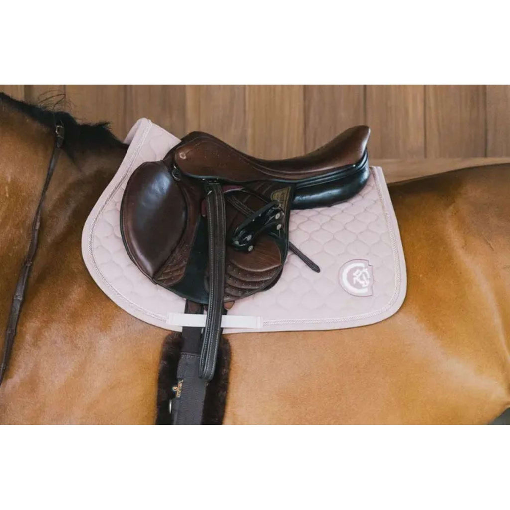 Kentucky Horsewear Czakrak Onion Quilt 3D Logo Skokowy Stary Róż