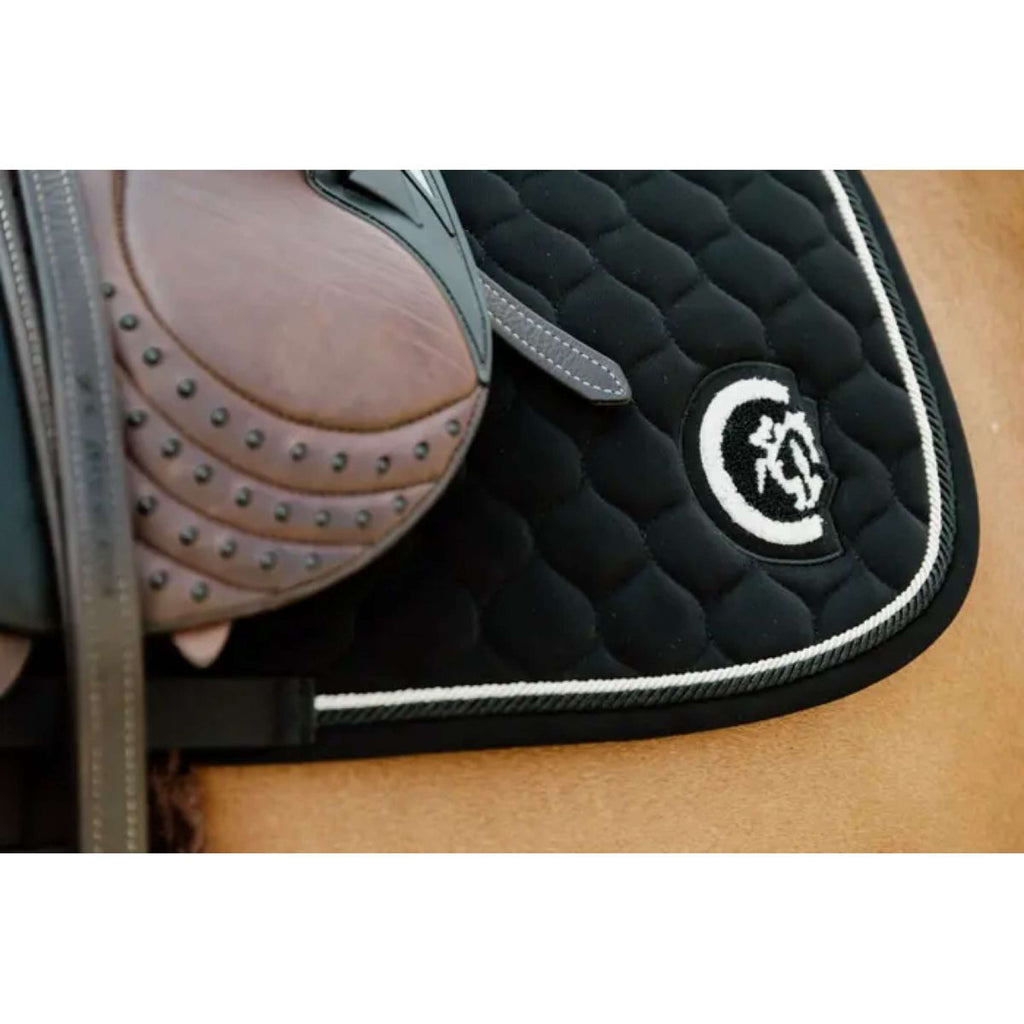 Czaprak Kentucky Horsewear Onion Quilt 3D Logo Skokowy Czarny