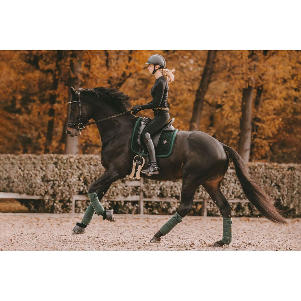 Kentucky Czaprak Velvet Pearls Ujeżdżeniowy Pine Green