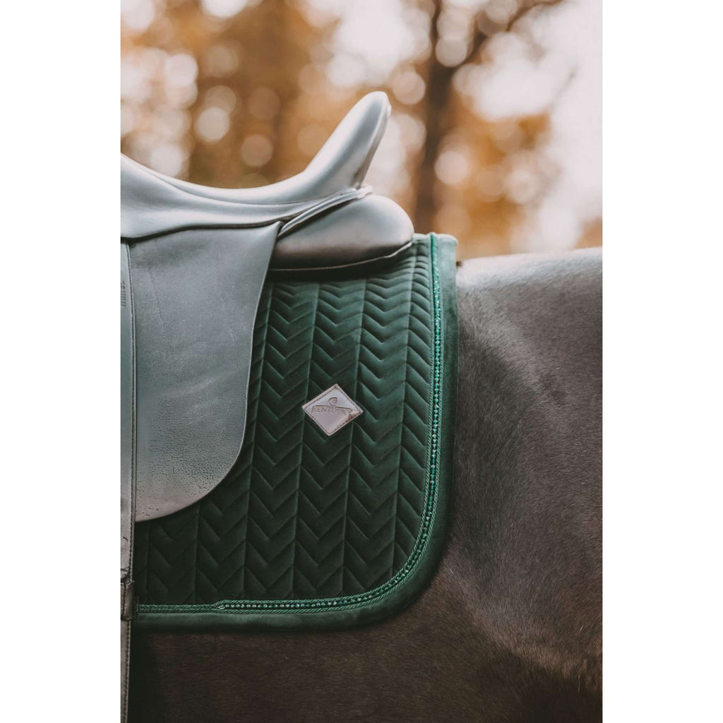 Kentucky Czaprak Velvet Pearls Ujeżdżeniowy Pine Green