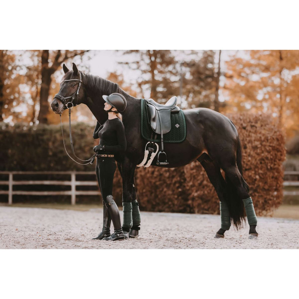 Kentucky Czaprak Velvet Pearls Ujeżdżeniowy Pine Green